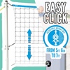 image:imageFranklin Sports Fun 5 Combo Outdoor Game Set  Backyard Beach  Camping Games for Kids  Badminton Volleyball Flip Toss Flying Disc  Horseshoes or Ring TossBlue Combo Set
