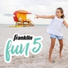 image:imageFranklin Sports Fun 5 Combo Outdoor Game Set  Backyard Beach  Camping Games for Kids  Badminton Volleyball Flip Toss Flying Disc  Horseshoes or Ring TossYellow Combo Set