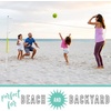 image:imageFranklin Sports Fun 5 Combo Outdoor Game Set  Backyard Beach  Camping Games for Kids  Badminton Volleyball Flip Toss Flying Disc  Horseshoes or Ring TossYellow Combo Set