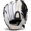 image:imageFranklin Sports Girls Softball GloveWomens Windmill FastpitchSlowpitch Softball GloveRight and Left HandAdultWhiteGold