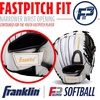 image:imageFranklin Sports Girls Softball GloveWomens Windmill FastpitchSlowpitch Softball GloveRight and Left HandAdultWhiteGold