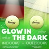 image:imageFranklin Sports Glow in the Dark Ping Pong Balls  Official Size  Weight 40mm Table Tennis Balls  One Star Glow in the Dark Ping Pong  Durable High Performance  Green  6 Pack