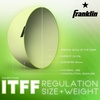 image:imageFranklin Sports Glow in the Dark Ping Pong Balls  Official Size  Weight 40mm Table Tennis Balls  One Star Glow in the Dark Ping Pong  Durable High Performance  Green  6 Pack