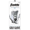 image:imageFranklin Sports Golf Glove  Pro Golf Gloves  Premium Leather Golfing Glove  Maximum Grip  White  BlackPearl Junior  Traditional