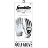 image:imageFranklin Sports Golf Glove  Pro Golf Gloves  Premium Leather Golfing Glove  Maximum Grip  White  BlackPearl Junior  Traditional