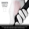 image:imageFranklin Sports Golf Glove  Pro Golf Gloves  Premium Leather Golfing Glove  Maximum Grip  White  BlackPearl Junior  Traditional