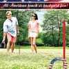 image:imageFranklin Sports Horseshoes Sets  Game Sets for Adults  Kids  Includes 4 Horseshoes and 2 Ground StakesAmerican