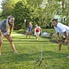 image:imageFranklin Sports Horseshoes Sets  Game Sets for Adults  Kids  Includes 4 Horseshoes and 2 Ground StakesProfessional
