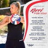 image:imageFranklin Sports Kerri Walsh Official Beach Volleyball  USA Colors Beach Volleyball  Official Size  Weight  Authentic Match Ball  Pump  Needle