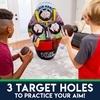 image:imageFranklin Sports Kids Football Target Toss Game  Inflatable Throwing Target Toy with Soft Mini Footballs  Fun Kids Sports GameFootball Target