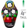 image:imageFranklin Sports Kids Football Target Toss Game  Inflatable Throwing Target Toy with Soft Mini Footballs  Fun Kids Sports GameFootball Target