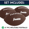 image:imageFranklin Sports Kids Football Target Toss Game  Inflatable Throwing Target Toy with Soft Mini Footballs  Fun Kids Sports GameReplacement Footballs