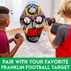 image:imageFranklin Sports Kids Football Target Toss Game  Inflatable Throwing Target Toy with Soft Mini Footballs  Fun Kids Sports GameReplacement Footballs