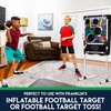 image:imageFranklin Sports Kids Football Target Toss Game  Inflatable Throwing Target Toy with Soft Mini Footballs  Fun Kids Sports GameReplacement Footballs