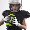 image:imageFranklin Sports Kids Junior GripRite Youth Junior Size Rubber Footballs  Peewee Kids Durable Outdoor Footballs  Single amp Bulk Packs AvailableBlackOptic