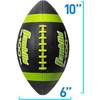 image:imageFranklin Sports Kids Junior GripRite Youth Junior Size Rubber Footballs  Peewee Kids Durable Outdoor Footballs  Single amp Bulk Packs AvailableBlackOptic