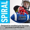 image:imageFranklin Sports Kids Junior GripRite Youth Junior Size Rubber Footballs  Peewee Kids Durable Outdoor Footballs  Single amp Bulk Packs AvailableBlueWhite