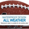 image:imageFranklin Sports Kids Junior GripRite Youth Junior Size Rubber Footballs  Peewee Kids Durable Outdoor Footballs  Single amp Bulk Packs AvailableClassic Brown