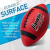 image:imageFranklin Sports Kids Junior GripRite Youth Junior Size Rubber Footballs  Peewee Kids Durable Outdoor Footballs  Single amp Bulk Packs AvailableRedBlack