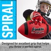 image:imageFranklin Sports Kids Junior GripRite Youth Junior Size Rubber Footballs  Peewee Kids Durable Outdoor Footballs  Single amp Bulk Packs AvailableRedBlack