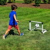 image:imageFranklin Sports Kids Mini Soccer Goal Set  BackyardIndoor Mini Net and Ball with Pump  22 x 17