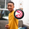 image:imageFranklin Sports Kids NBA Mini Foam Basketball  55 Inch Soft Toy Basketball for Indoor or Mini Over the Door HoopsAtlanta Hawks