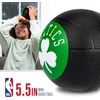 image:imageFranklin Sports Kids NBA Mini Foam Basketball  55 Inch Soft Toy Basketball for Indoor or Mini Over the Door HoopsBoston Celtics