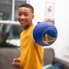 image:imageFranklin Sports Kids NBA Mini Foam Basketball  55 Inch Soft Toy Basketball for Indoor or Mini Over the Door HoopsGolden State Warriors