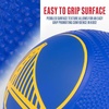 image:imageFranklin Sports Kids NBA Mini Foam Basketball  55 Inch Soft Toy Basketball for Indoor or Mini Over the Door HoopsGolden State Warriors