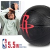 image:imageFranklin Sports Kids NBA Mini Foam Basketball  55 Inch Soft Toy Basketball for Indoor or Mini Over the Door HoopsHouston Rockets