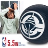 image:imageFranklin Sports Kids NBA Mini Foam Basketball  55 Inch Soft Toy Basketball for Indoor or Mini Over the Door HoopsLos Angeles Clippers 2