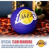 image:imageFranklin Sports Kids NBA Mini Foam Basketball  55 Inch Soft Toy Basketball for Indoor or Mini Over the Door HoopsLos Angeles Lakers