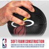 image:imageFranklin Sports Kids NBA Mini Foam Basketball  55 Inch Soft Toy Basketball for Indoor or Mini Over the Door HoopsMiami Heat