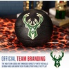 image:imageFranklin Sports Kids NBA Mini Foam Basketball  55 Inch Soft Toy Basketball for Indoor or Mini Over the Door HoopsMilwaukee Bucks