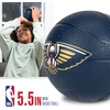 image:imageFranklin Sports Kids NBA Mini Foam Basketball  55 Inch Soft Toy Basketball for Indoor or Mini Over the Door HoopsNew Orleans Pelicans