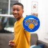 image:imageFranklin Sports Kids NBA Mini Foam Basketball  55 Inch Soft Toy Basketball for Indoor or Mini Over the Door HoopsNew York Knicks