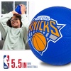 image:imageFranklin Sports Kids NBA Mini Foam Basketball  55 Inch Soft Toy Basketball for Indoor or Mini Over the Door HoopsNew York Knicks