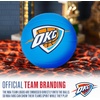 image:imageFranklin Sports Kids NBA Mini Foam Basketball  55 Inch Soft Toy Basketball for Indoor or Mini Over the Door HoopsOklahoma City Thunder
