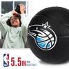 image:imageFranklin Sports Kids NBA Mini Foam Basketball  55 Inch Soft Toy Basketball for Indoor or Mini Over the Door HoopsOrlando Magic 2