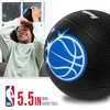 image:imageFranklin Sports Kids NBA Mini Foam Basketball  55 Inch Soft Toy Basketball for Indoor or Mini Over the Door HoopsOrlando Magic