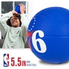 image:imageFranklin Sports Kids NBA Mini Foam Basketball  55 Inch Soft Toy Basketball for Indoor or Mini Over the Door HoopsPhiladelphia 76ers
