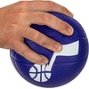 image:imageFranklin Sports Kids NBA Mini Foam Basketball  55 Inch Soft Toy Basketball for Indoor or Mini Over the Door HoopsUtah Jazz