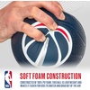 image:imageFranklin Sports Kids NBA Mini Foam Basketball  55 Inch Soft Toy Basketball for Indoor or Mini Over the Door HoopsWashington Wizards