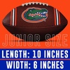 image:imageFranklin Sports Kids NCAA Youth Football  Official College Team Football with Team Logos  Junior SizeFlorida Gators