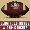 image:imageFranklin Sports Kids NCAA Youth Football  Official College Team Football with Team Logos  Junior SizeFlorida State Seminoles
