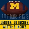 image:imageFranklin Sports Kids NCAA Youth Football  Official College Team Football with Team Logos  Junior SizeMichigan Wolverines