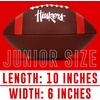image:imageFranklin Sports Kids NCAA Youth Football  Official College Team Football with Team Logos  Junior SizeNebraska Huskers