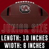 image:imageFranklin Sports Kids NCAA Youth Football  Official College Team Football with Team Logos  Junior SizeSouth Carolina Gamecocks