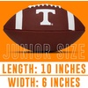 image:imageFranklin Sports Kids NCAA Youth Football  Official College Team Football with Team Logos  Junior SizeTennessee Volunteers