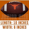 image:imageFranklin Sports Kids NCAA Youth Football  Official College Team Football with Team Logos  Junior SizeTexas Longhorns